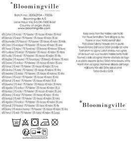 Barna újrahasznosított pamut takaró 130x160 cm Lane – Bloomingville