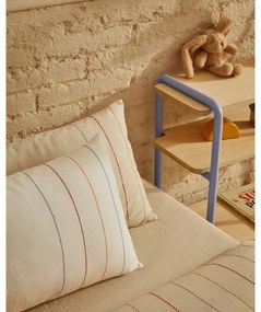 Bézs bio pamut gyerek ágyneműhuzat babaágyhoz lepedővel 110x180 cm Indani – Kave Home