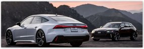 Poszterek 200x66 Fehér Audi RS7 Audice