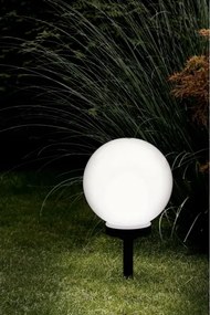 LED napelemes lámpa LED/1,2 V 6500 K 200 mAh Ø 25 cm IP44 fehér/fekete