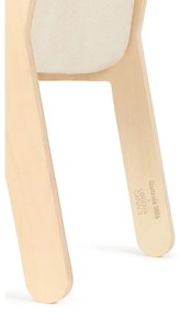 Natúr színű gyerek szék Kaarol Earth – Lorena Canals