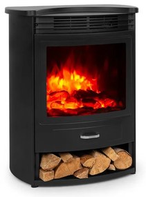 Klarstein Bormio S, elektromos kandalló, 950/1900 W, termosztát, heti időzítő