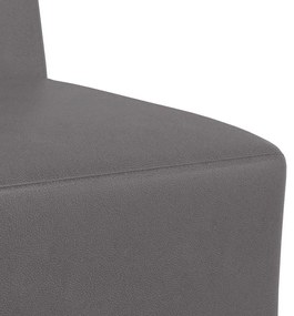 Karfa Nélküli Modularis Kanapé Egység 2 pcs Szürke