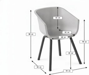 AKCIÓ Étkezőszék HARTMAN AMALIA ELEMENT, sárga II. osztály