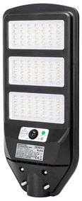 Aigostar - LED napelemes utcai lámpa érzékelővel LED/150W/3,2V+ + távirányító
