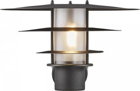 NORDLUX 2118051003 BASTIA Modern Kültéri Fali Lámpa Fekete E27 IP54