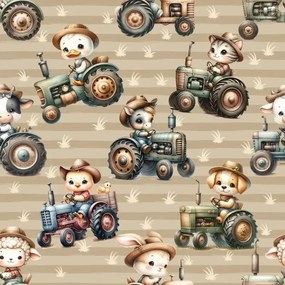 Traktoros Dupla Gyerektakaró szett