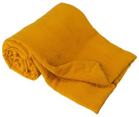 Gyermek takaró, sárga, 75 x 100 cm