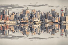 Poszter 91,5x60cm PanorĂĄmĂĄs kilĂĄtĂĄs AlsĂł-Manhattan panorĂĄmĂĄjĂĄra, Assaf F