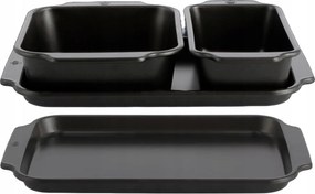 Lasagne Sütőforma Sütőlemez 3 Darabos Szett