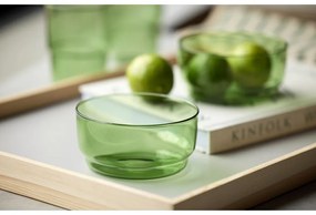 Zöld üveg tálka szett 2 db-os 500 ml Torino – Lyngby Glas