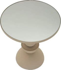 Kerek tárolóasztal üveg asztallappal ø 40,5 cm Dune – Mauro Ferretti