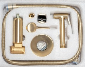 Bidé csap Lungo  Loop Gold Brush