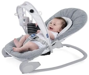 Chicco - Baba ringató HOOPLA szürke/fehér