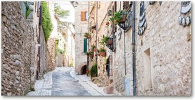 Fotó kép edzett üveg Városi sikátor 140x70