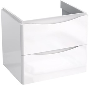 Strama Austin szekrény 58.6x44.6x51.7 cm Függesztett, mosdó alatti fehér 11.100.00