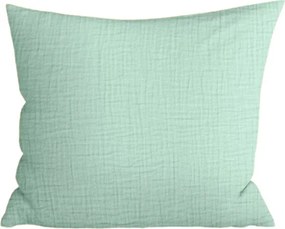 Muszlin párnahuzat MUSSARI 45x45 cm, Mentás