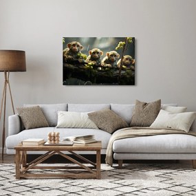 Kép - Majmok (90x60 cm)