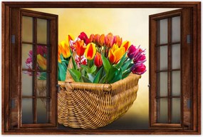 Poszterek 90x60 Tulipánok Virágok