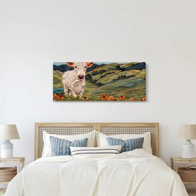 Kép - Kötött motívum utánzata (120x50 cm)