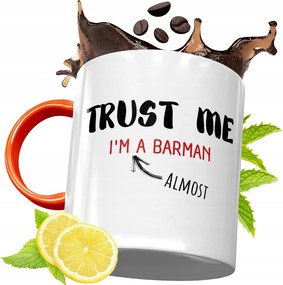 Narancssárga Bögre Csaposnak Ajándék fényképes nyomattal