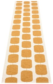 Okkersárga-krémszínű kültéri-beltéri futószőnyeg 70x300 cm Sten Ochre – Pappelina