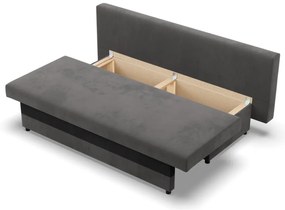 Sony kanapé, szövet anyag, hab töltet, szürke - fekete