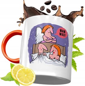 Narancssárga Bögre Anyósnak Ajándékba, fényképes nyomattal