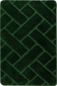 Fürdőszobaszőnyeg Gumírozott Palackos Zöld Tégla Lotus 50x80 cm