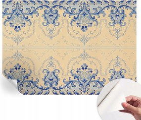 Modern öntapadós fotótapéta Mosható Kék díszek 208x146