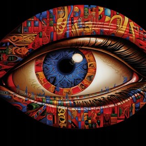 Poszter 20x20cm A Megfigyelő Szemében