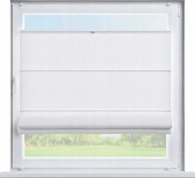 Kész pliszírozott roló római Szicília 100x180cm fehér