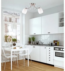 Felületre szerelhető csillár AMBA 2xE27/40W/230V