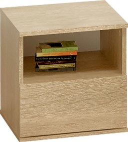 Éjjeliszekrény, sonoma tölgy, DOLI