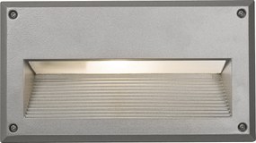 Nowodvorski Lighting Basalt kültéri fali lámpa 2x60 W ezüst 4966