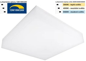 Top Light - LED Fürdőszobai mennyezeti lámpa BOXTER LED/24W/230V IP54 28x28 cm