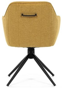 Sárga Szövet Étkezőszék. HC-536 YEL2
