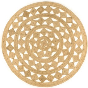 Kézzel Fonott Szőnyeg jutából, 240 cm