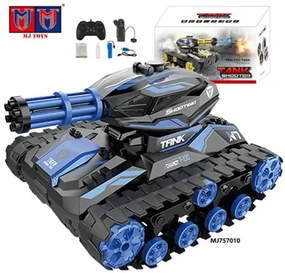 Játéktank joystickkal és távirányítós kesztyűvel Vízgolyót lő Ki