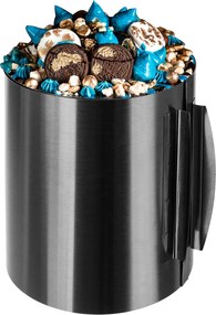 Cukrászda tortaforma állítható kerek magas, 20cm-es beosztással