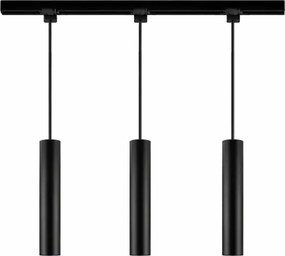 Philips-LED dimmelhető kábeles csillár EASYLINK sínes rendszerhez 3xGU10/6,2W/230V 1 m fekete
