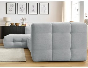 Világosszürke sarokkanapé Cloud – Bobochic Paris