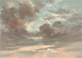 Üveg kép - John Constable, Cloud Study Stormy Sunset, reprodukciók (70x50 cm)