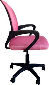 Rózsaszín irodai szék JETTA