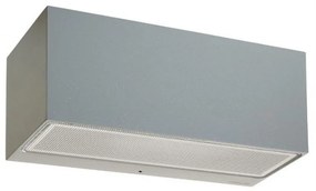 NORLYS-1300AL ASKER Alumínium Színű Kültéri Fali Lámpa LED 8W IP65