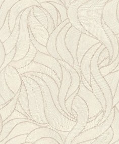 Decoprint Terra Nova Refined Organic bézs hullámos texturált vlies tapéta – TN29070