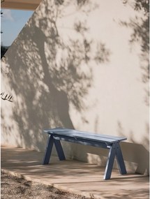 Kék tömörfa kerti pad Navo – noo.ma