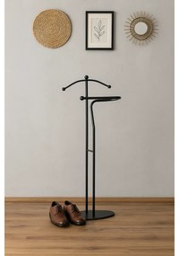 Néma szolga 83213 BK, fém, fekete