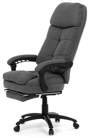 Irodai forgószék szinkronmechanikával, szürke kárpittal. KA-F1251 GREY2