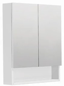 Tükörszekrény SAT Cubeway 60x14x72 cm laminált fehér fényű GALCU60BL